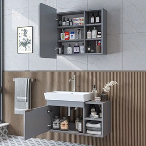 Mosdószekrény, 82 cm – TR283VLN1241