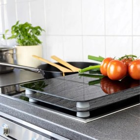 WENKO 2521480100 - Fedőlap 30x52 cm színes/szürke/átlátszó