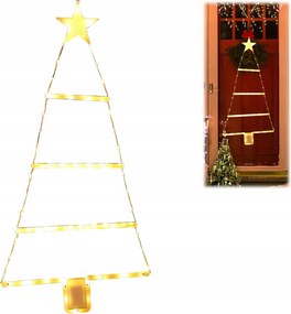 Karácsonyfa világítás a szabadban .Karácsonyi dekoráció díszek