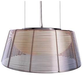 Deko-Light 342031 - Csillár zsinóron FILO 3xE27/60W/230V átm. 39 cm ezüst