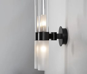 Fali Lámpa Fekete CENTURY NOVA LUCE 9006055