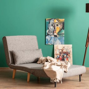 Folde Single Light Grey fotel