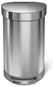 Rozsdamentes acél pedálos szemetes 45 l - simplehuman
