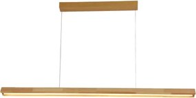 Brilagi - LED csillár kábelen UMEA WOOD LED/30W/230V 120 cm kaucsukfa