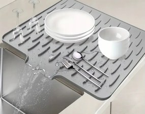 Csepegtető szőnyeg konyhai mosogatóhoz 25,5x32,5cm szilikon