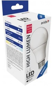 LED izzó, E27, gömb, A70, 16W, 2010lm, 6400K, AVIDE (AVLED017)