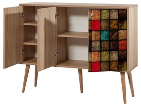 Mega Cubes Sonoma Oak szekrény