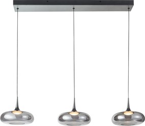 Italux modern függeszték tenele ezüst itxpnd-24028-3b-silv