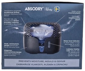Absodry Duo , Family Bag 3-series nedvességelnyelő, do 30 m3 , Midnight Blue