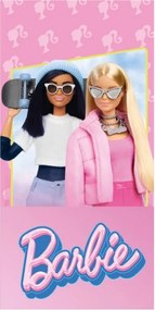 Barbie Street Style fürdőlepedő, strand törölköző 70x140 cm (Fast Dry)