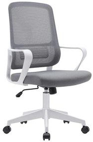 Irodai fotel SALOMI (szürke + fehér). 1091485