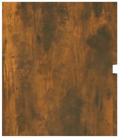 Füstös tölgy színű szerelt fa mosdószekrény 100 x 38,5 x 45 cm