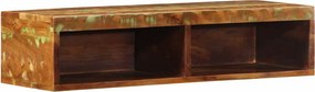 vidaXL tömör újrahasznosított falra szerelhető TV-szekrény 80x30x19 cm