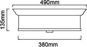 Mennyezeti Lámpa Arany FAMBURO PL GOLD ORLICKI OR84917