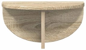 vidaXL Falpolc 2 pcs Sonoma tölgy 38 x 19 x 19 cm Faanyag