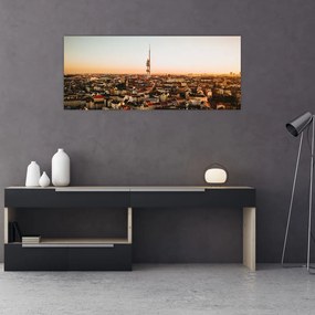 Naplemente Zizkov felett (120x50 cm)