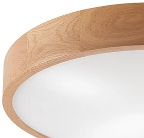 Mennyezeti lámpa OAK 4xE27/60W/230V ø 57,5 cm tölgy