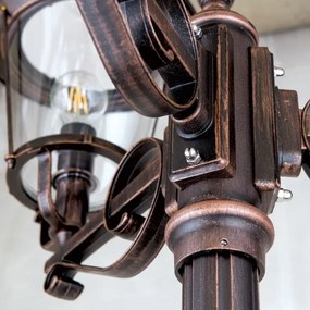 Orion - Kültéri lámpa KENZO 3xE27/100W/230V IP44 bronz/patinás