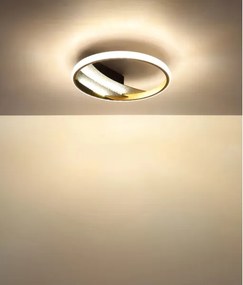 Globo 48493-12 - CONSTANCE LED mennyezeti lámpatest, LED/12W/230V, átm. 29,5 cm, arany