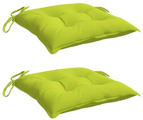 2 db világoszöld oxford szövet raklappárna 50 x 50 x 7 cm