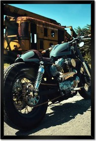 Poszterek keretben 40x60 Klasszikus motorkerékpár Motor