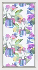 Ablakfólia Szélvédő Adatvédelem Színes absztrakt 50x100