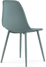 Étkezőszék OSAKA műanyag, petrolkék