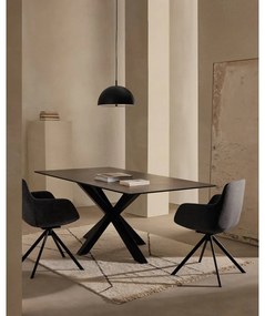 Fekete függőlámpa fém búrával ø 39,5 cm Catlar – Kave Home