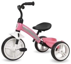 Gyerek háromkerekű bicikli Qplay Elite rózsaszín