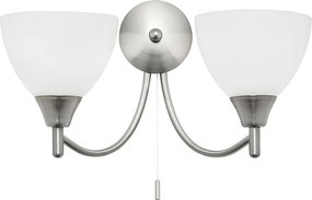 Endon ALTON 1805-2SC Fali lámpa 2x60W/E14 IP20