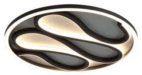 Searchlight 81100-39BK - ZENDISC dimmelhető LED mennyezeti lámpatest LED/20W/230V 3000K átm. 39 cm