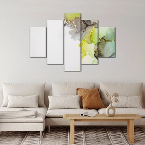 Kép - Absztrakt művészet tintával (150x105 cm)