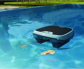 Medencetisztító robot, Dolphin Skimmi 300, vízfelszín tisztítás, napelemes működés, vezeték nélküli, applikáció vezérlés, intelligens akadályelkerülés, 6 l szűrőkosár