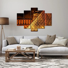 A párizsi Louvre képe (150x105 cm)