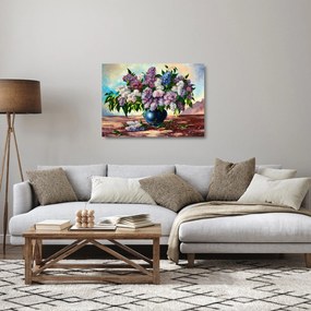 Kép - Orgován csokor (üvegen) (70x50 cm)