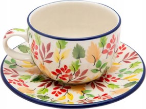 Csésze 200 ml csészealj Ceramika Artystyczna Boleszláv Egyedi U4909 Liana