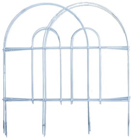 Kerti kerítés fehér, 3 m