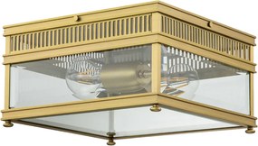 Elstead Lighting Holborn HOLBORN-F-BB Süllyesztett mennyezeti lámpa 2x60 W/E27 ip44