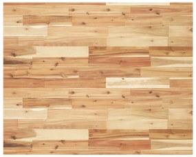 olajbevonatú tömör akácfa íróasztallap 100 x 80 x 4 cm