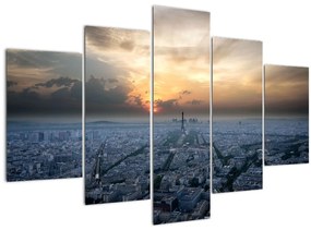 Kép - Párizs magasból (150x105 cm)