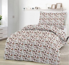 Pamut ágyneműk Karácsonyi ágyneműk Karácsonyi Diótörő TiaHome - 1x Párna 90x70cm, 1x Paplan 140x200cm