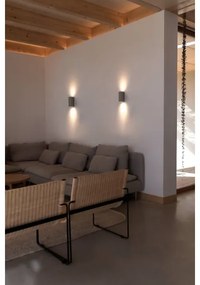 FARO 40540 - Fali lámpa SOLE 2xGU10/8W/230V szürke kerek