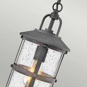 Quintiesse loft kültéri függeszték lakehouse világos fa átlátszó viharvert horganyzott elsqnlakehouse8sdz IP44