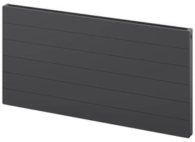 Mexen CL22 Line, panelradiátor 600 x 600 mm, oldalsó csatlakozás, 470 W, antracit - W411L-060-060-66