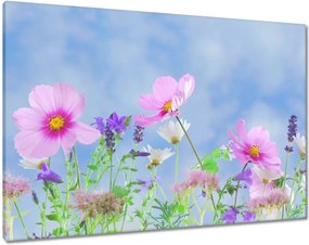 Vászonkép 100x70 Finom virágok