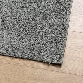 PAMPLONA zöld magas szálú bolyhos modern szőnyeg 80 x 250 cm