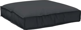 vidaXL Párna Fekete 80 x 80 x 12 cm Oxford Szövet