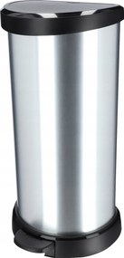 Curver Fémezett Szemetes Kosár Pedállal 40 L