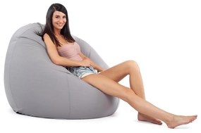 Szürke XXL Babzsákfotel