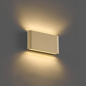 Modern kültéri fali lámpa bézs 17,5 cm LED-del IP65 - Batt